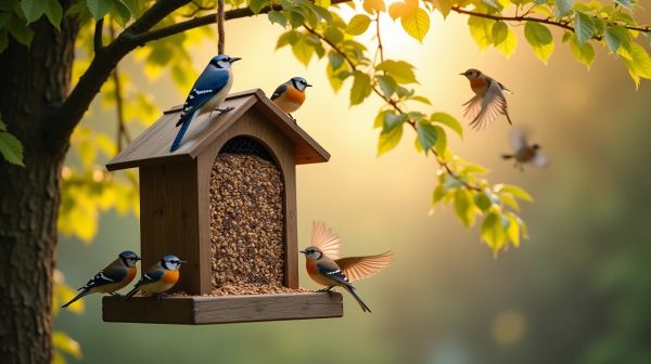 Optez pour une mangeoire connecté et suivez vos oiseaux facilement