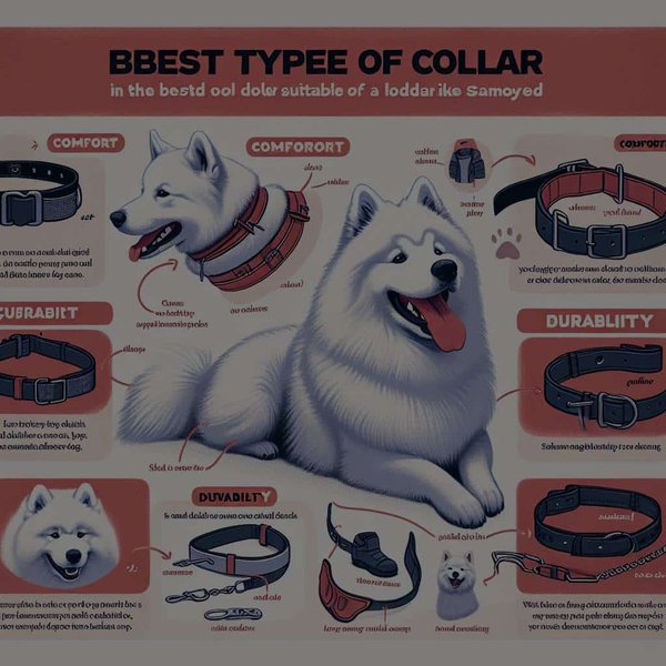 Comment choisir le meilleur type de collier pour un chien de traîneau comme le Samoyède?